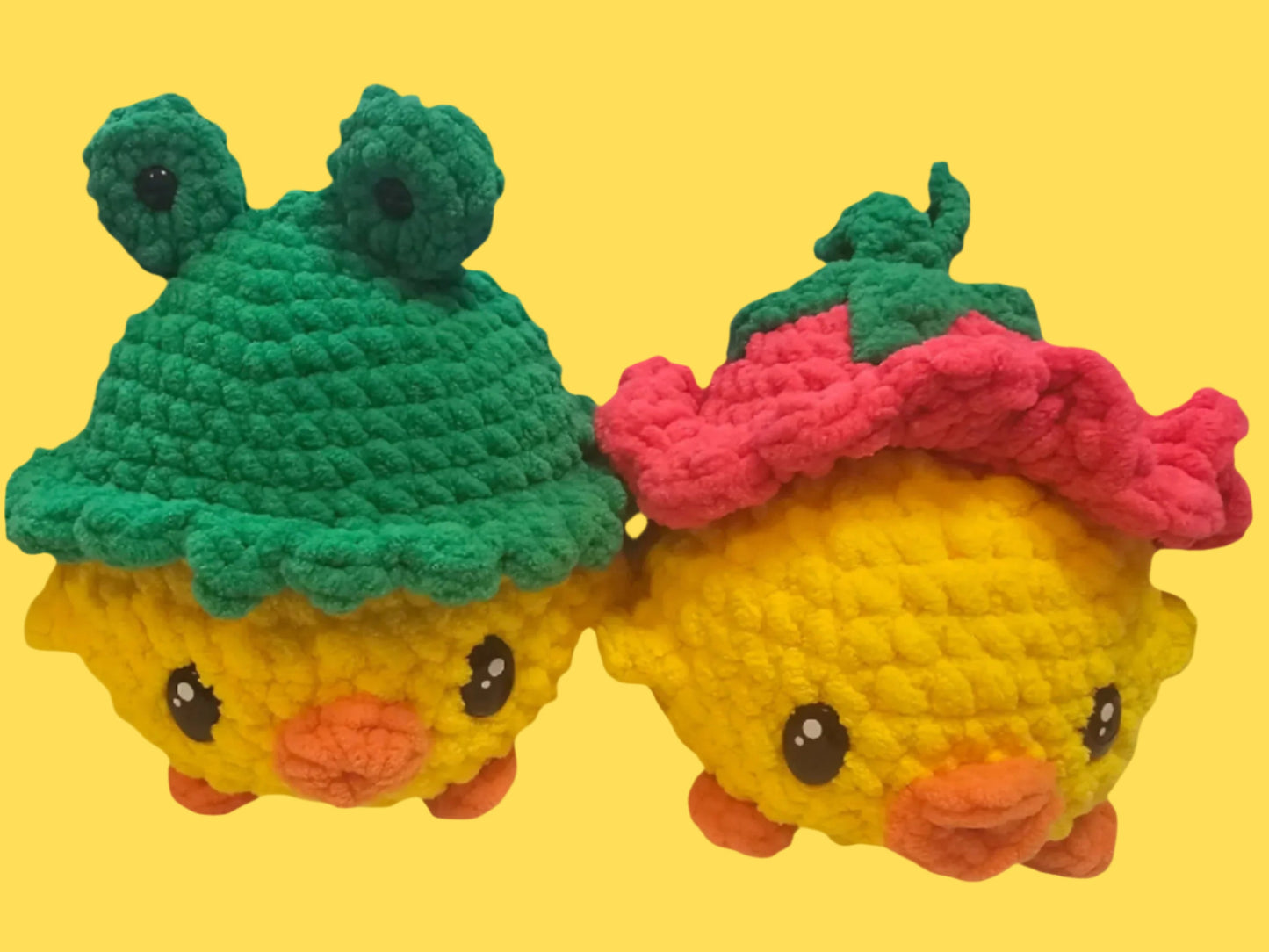Berry & Froggy Duck Crochet Pattern